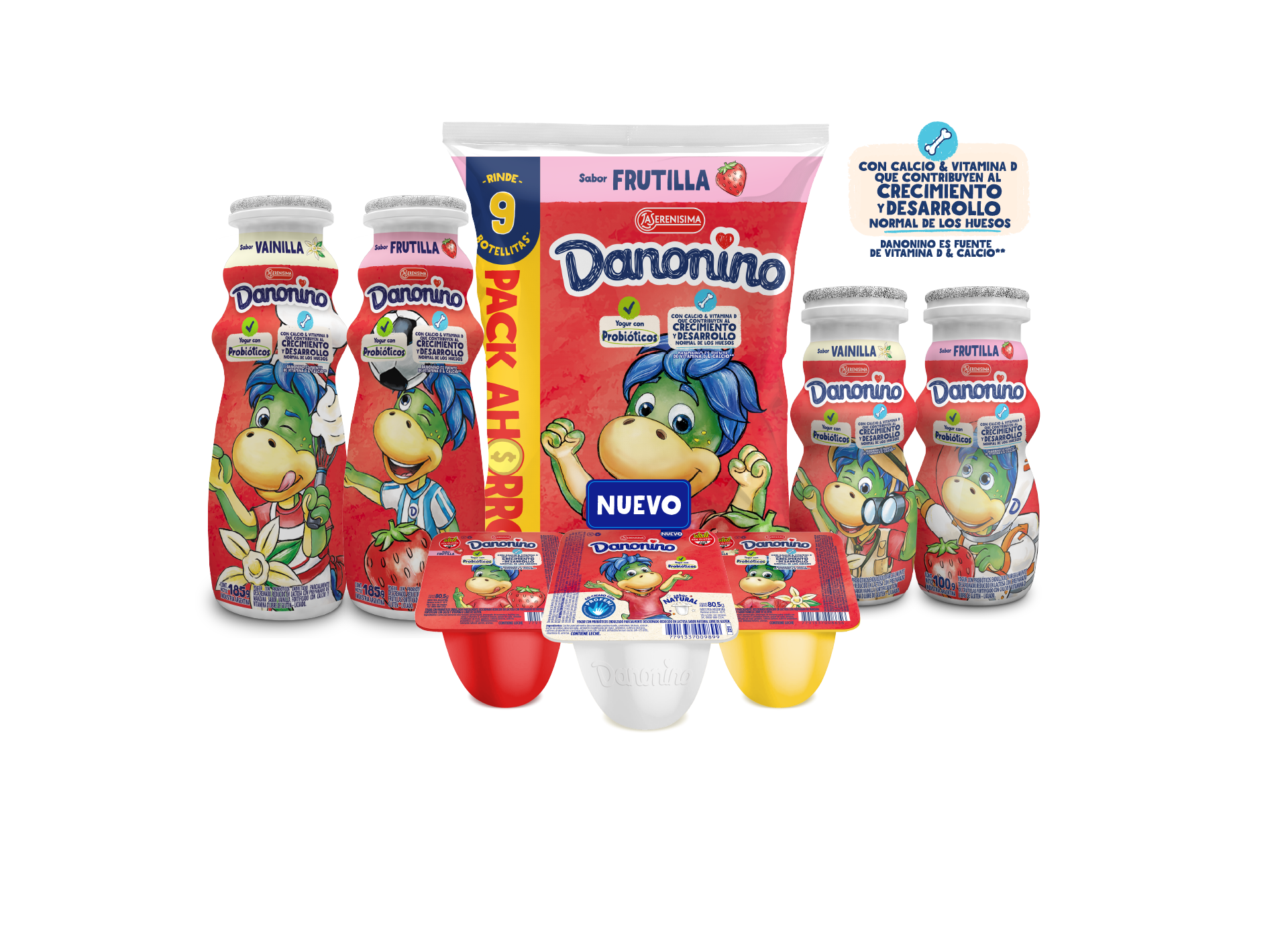 Danonino Colección Dino